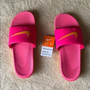 Nike women’s slides size 9 NWT